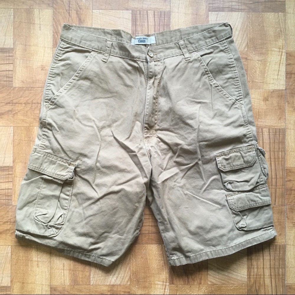 Wrangler Khaki Cargo Shorts
